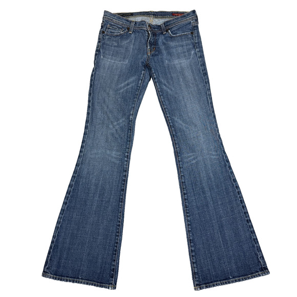 Y2k Citizens Of Humanity Womens Size 27 Low Waist Flair Jeans - Picture 1 of 9